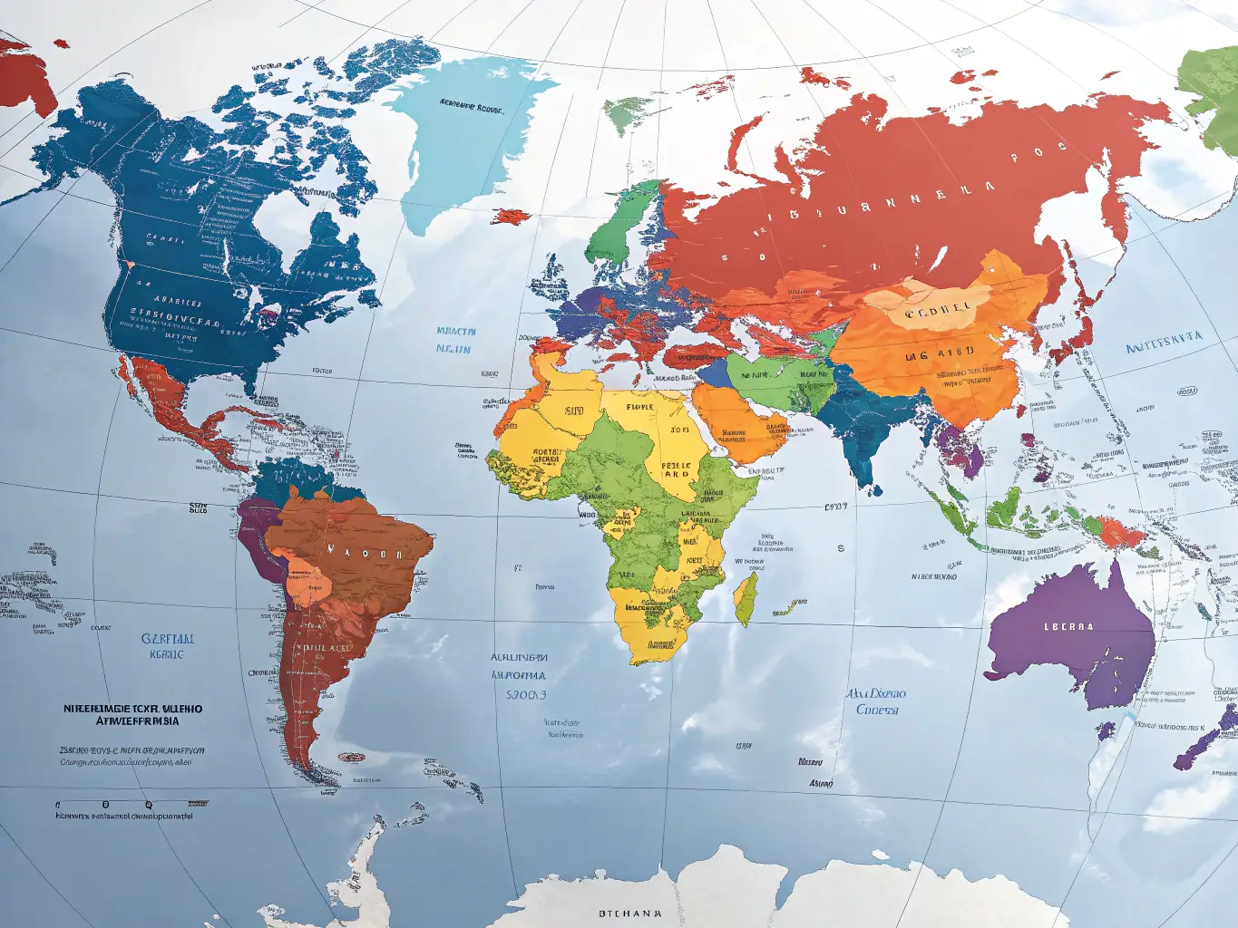 A global map highlighting the reach of certified ICCAA Network organizations, showcasing the impact of their programs worldwide.